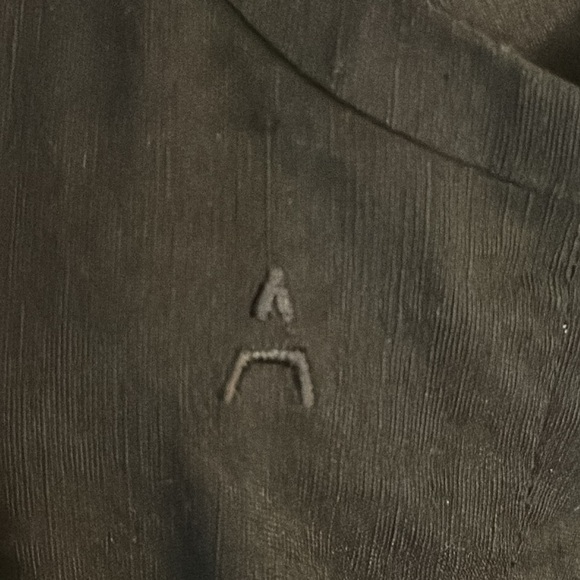 Aday Wind Down Wrap Dress Black Linen Blend Pockets Belted XS - Picture 6 of 9